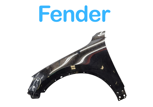 11-17 Volkswagen Touareg Front Left Side Fender Wind Assembly 7P6821105E OEM