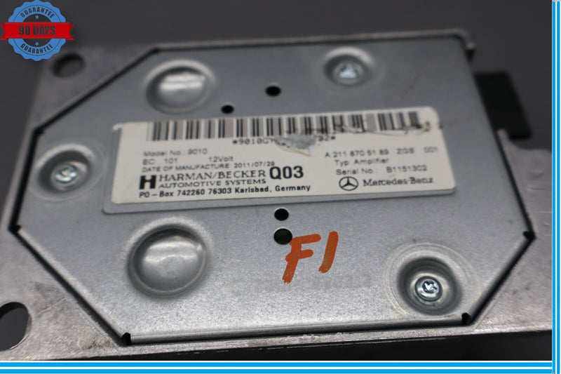 Load image into Gallery viewer, 10-12 Mercedes R350 ML450 Subwoofer Amp Amplifier Harman Becker 2118705189 Oem
