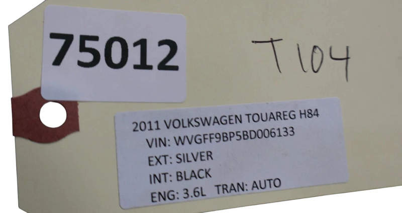 Load image into Gallery viewer, 11-17 Volkswagen Touareg VW Front Left Side Upper A Pillar Trim 7P6867233F Oem
