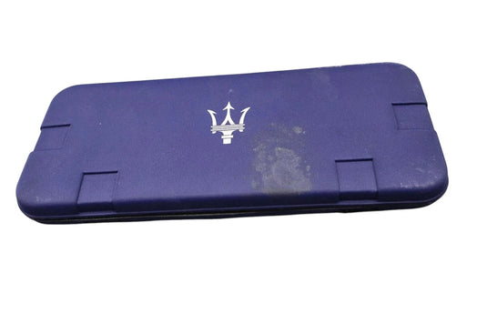 14-22 Maserati Quattroporte Ghibli Emergency Wheel Spare Tire Tool Kit Box Oem