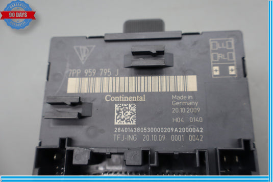 10-12 Porsche Panamera Rear Left Side Door Control Module 7PP959795J Oem