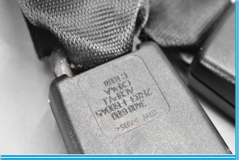 Load image into Gallery viewer, 09-15 Jaguar XF XFR Rear Left &amp; Center Double Seat Belt Buckle SEL Oem
