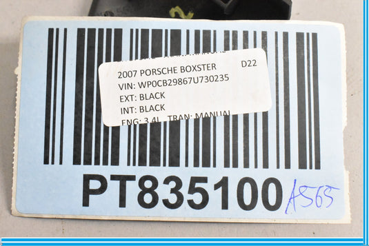 05-12 Porsche Boxster Cayman 911 987 Left Dashboard End Cap Trim Panel Oem