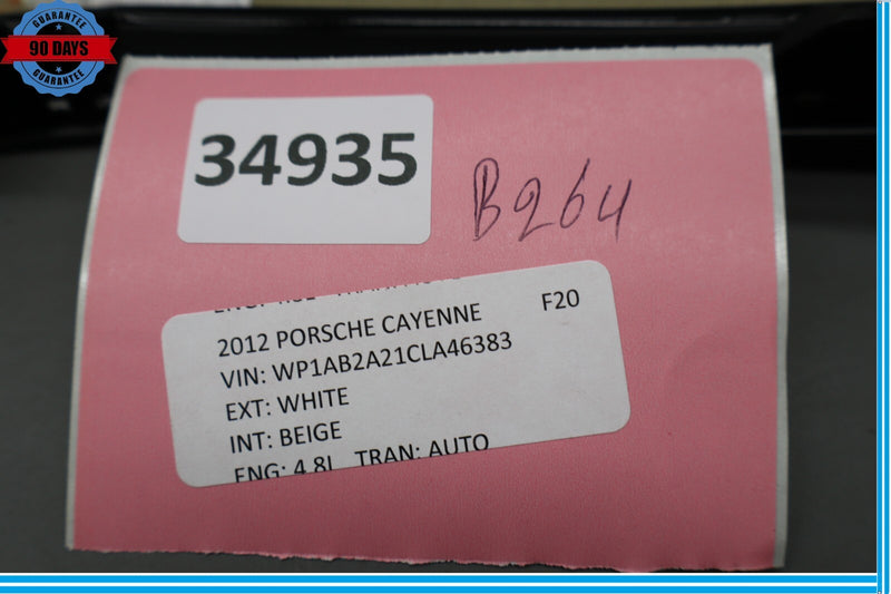 Load image into Gallery viewer, 11-18 Porsche Cayenne Rear Left Driver Door Window C Pillar Applique Molding Oem
