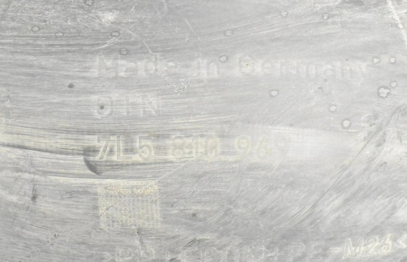 Load image into Gallery viewer, 03-10 Porsche Cayenne Rear Left Driver Fender Liner Splash Shield 7L5810969 Oem
