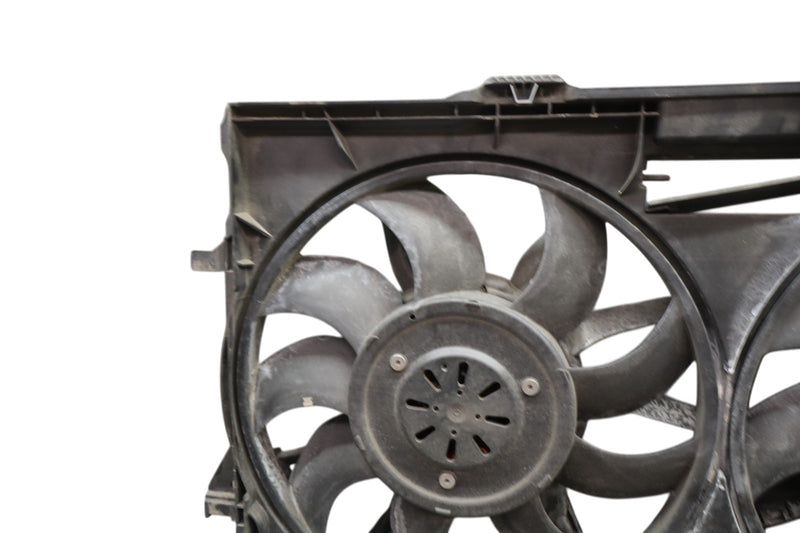 Load image into Gallery viewer, 12-18 Audi A6 A7 Quattro Front Dual Radiator Cooling Fan Assembly 4H0121003L Oem
