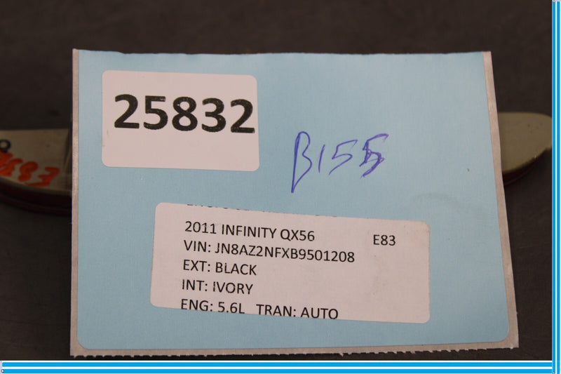 Load image into Gallery viewer, 11-17 Infiniti QX56 QX80 Rear Right Passenger Bumper Reflector 26560JJ90A Oem
