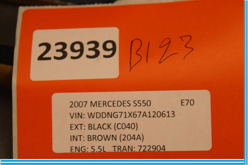 Load image into Gallery viewer, 07-13 Mercedes S550 S400 W221 Rear Left Driver Window Regulator Control Trim Oem
