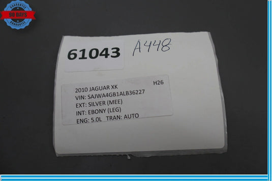 07-15 Jaguar X150 XK Front Dash Dashboard Audio Speaker 7W8M18808CB OEM