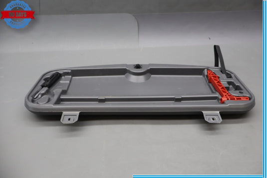 09-15 BMW 750Li F01 F02 Rear Trunk Floor First Aid Tool Kit Cover Holder Oem
