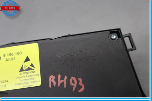 10-17 BMW 535i GT xDrive Right Side Seat Control Adjustment Switch Oem