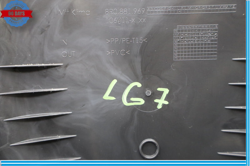 Load image into Gallery viewer, 12-18 Audi A6 Front Left Driver Side Seat Back Panel Trim Cover Oem
