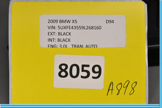 07-13 BMW X5 E70 Right Passenger Side Dash End Cap Cover Bezel Trim Panel Oem