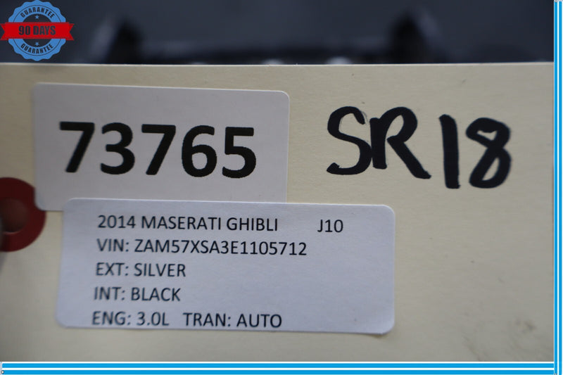 Load image into Gallery viewer, 14-22 Maserati Ghibli M156 M157 Front Left Seat Rail Track Frame w/Motors Oem
