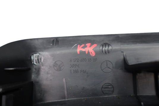 12-20 Mercedes R172 SLK350 SLC300 Center Console Armrest Hinge Trim Cover Oem