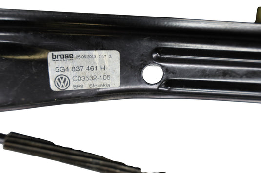 15-19 Volkswagen E-Golf Front Left Driver Side Door Window Motor Regulator Oem