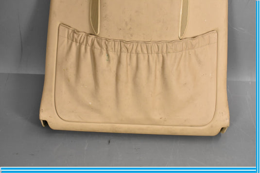 00-06 Mercedes S430 S500 S600 Front Left Seat Rear Back Cover Pocket Beige Oem
