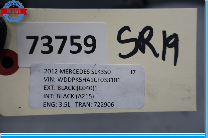 Load image into Gallery viewer, 05-20 Mercedes R172 SL400 SLK350 Right Side Lower Seat Track Rail Frame Oem
