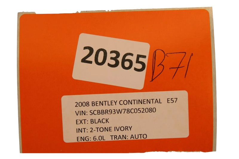 Load image into Gallery viewer, 06-13 Bentley Continental Rear Left Driver Side Picnic Table Tray Black OEM
