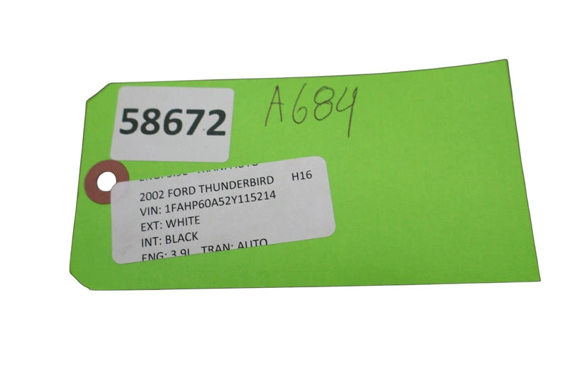 Load image into Gallery viewer, 02-05 Ford Thunderbird Front Left Driver Side A-Pillar Cover Trim 1W63760413 OEM
