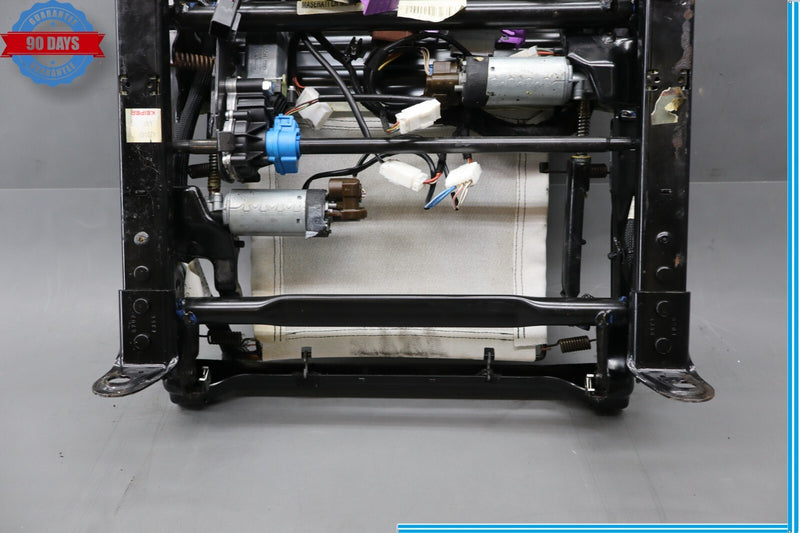 Load image into Gallery viewer, 03-13 Maserati Quattroporte Front Left Side Seat Rail Track Frame W/Motors Oem
