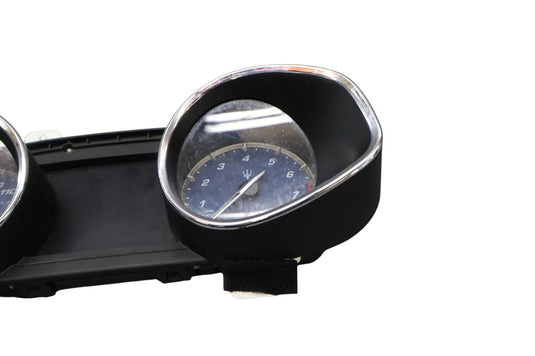 2014 Maserati Quattroporte SQ4 M156 Instrument Cluster Speedometer Black Oem