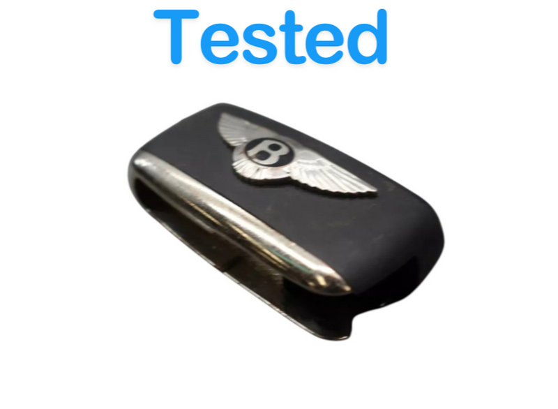 Load image into Gallery viewer, 06-12 Bentley Continental Keyless Entry Remote Key Fob Transmitter 3W0837216 OEM

