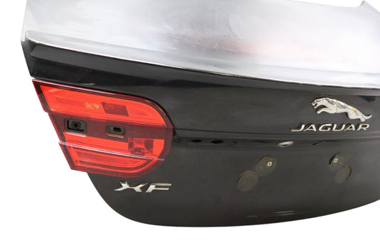 12-15 Jaguar X250 XF XFR XFR-S Rear Trunk Lid Shell Panel Black Oem