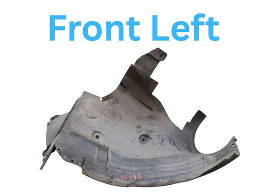 03-09 Mercedes W209 CLK350 CLK55 AMG Front Left Fender Liner Splash Shield Oem