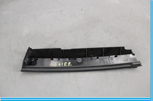 09-15 BMW 750Li F01 F02 Rear Right Side Door Window Glass Adapter Cover Oem