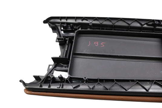 13-16 Maserati Quattroporte Center Console Armrest Arm Rest Brown B0008375 Oem