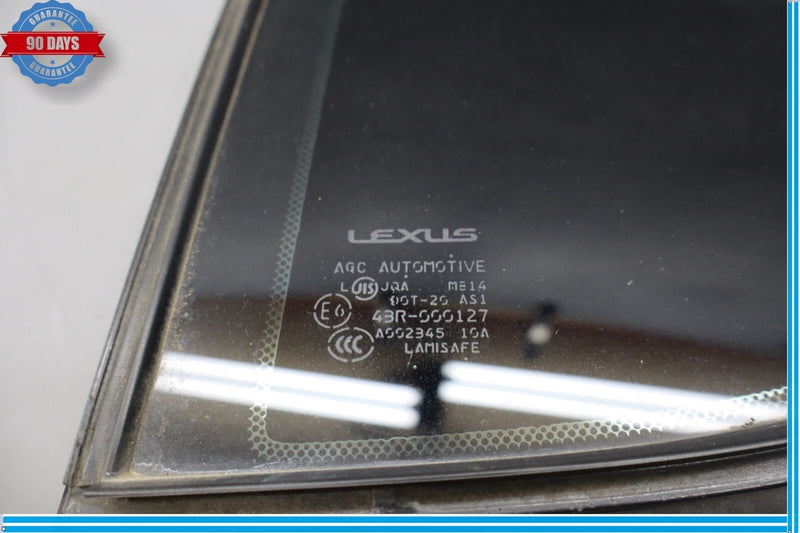 Load image into Gallery viewer, 07-17 Lexus LS460 LS460L Rear Left Driver Side Door Corner Quarter Window Oem
