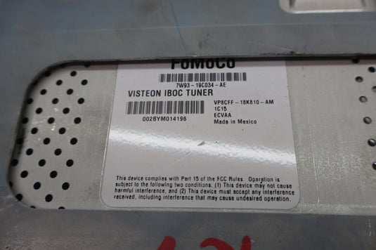 10-13 Jaguar XK X150 XKR Radio Receiver Tuner Module 7W9319C034AE Oem