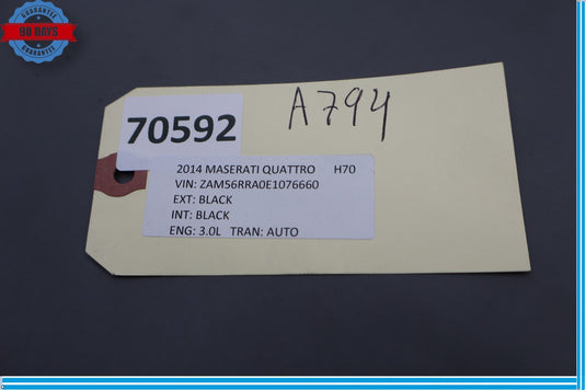 14-21 Maserati Quattroporte Gas Throttle Accelerator Pedal 04861716AD Oem