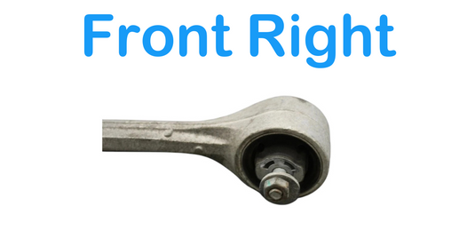 12-20 Tesla Model S Front Right Side Lower Forward Suspension Control Arm Oem