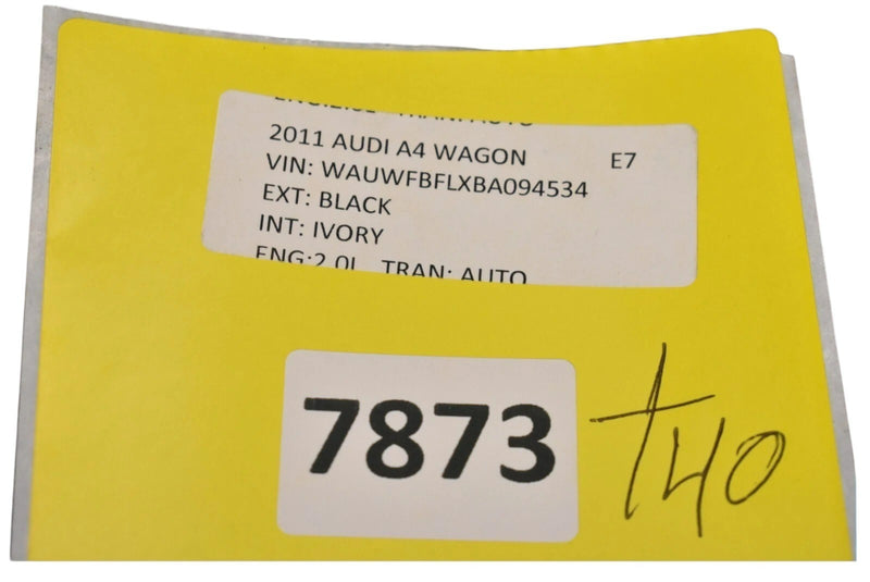 Load image into Gallery viewer, 09-12 Audi A4 Wagon Trunk Right Side Quarter Panel Cover Trim 8K9863880 OEM
