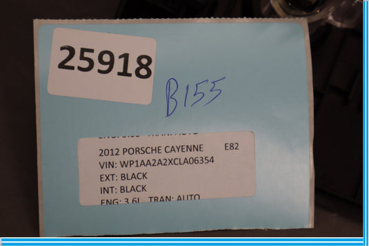 11-17 Porsche Cayenne Rear Interior Power Socket Trim Cover Oem