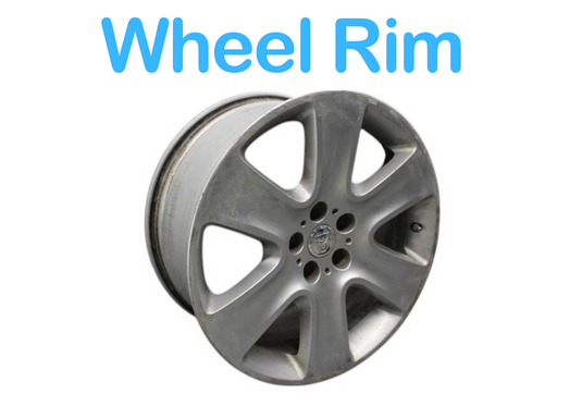 09-12 Jaguar XF X250 18x8.5 18'' 6 Spoke Alloy Road Wheel Rim 8X231007BA Oem
