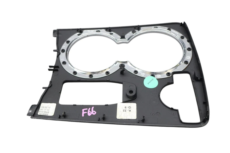 Load image into Gallery viewer, 08-14 Mercedes W204 C250 C300 Center Console Cup Holder Bezel Trim Black OEM
