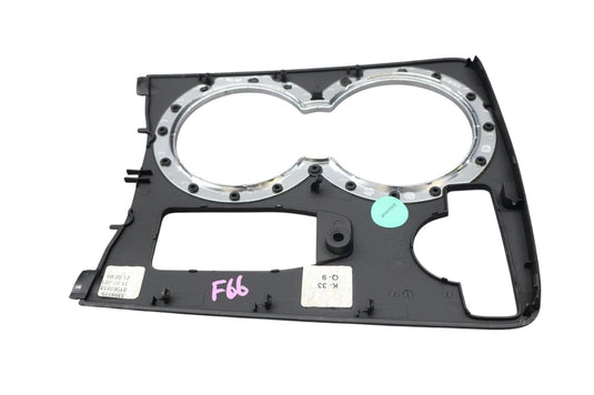 08-14 Mercedes W204 C250 C300 Center Console Cup Holder Bezel Trim Black OEM