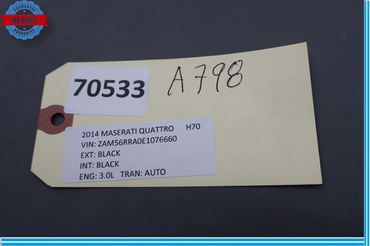 14-17 Maserati Quattroporte Rear Right Passenger Side Door Audio Speaker Oem