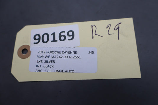 11-18 Porsche Cayenne 958 Rear Right Side Door Panel Armrest Arm Trim Cover Oem