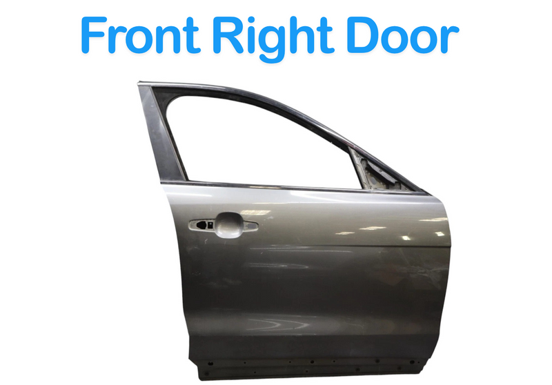 Load image into Gallery viewer, 17-23 Jaguar  F-Pace Front Right Passenger Side Exterior Door Shell Panel OEM
