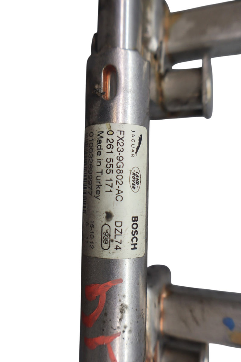 Load image into Gallery viewer, 13-21 Jaguar X152 F-Type XE XF 3.0L Left Side Engine Fuel Injection Rail Oem

