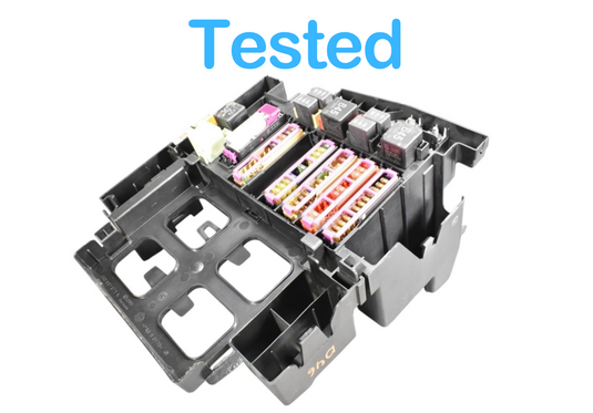 11-18 Audi D4 A8 A8L Quattro Fuse Box Control Module Unit W/ Mount Bracket OEM