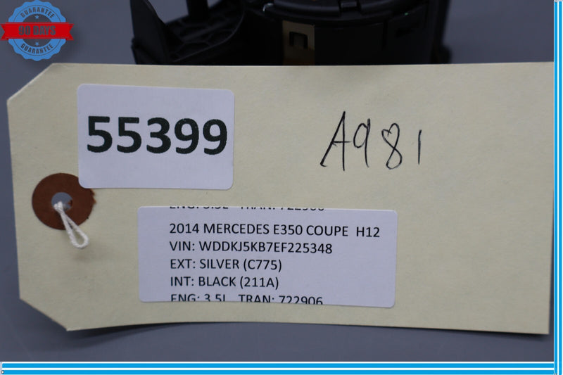 Load image into Gallery viewer, 08-20 Mercedes E350 E550 C250 Headlight Fog Light Switch Control Module Oem
