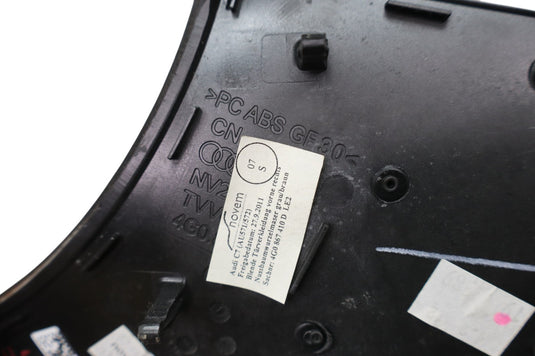 12-18 Audi A6 Quattro Front Right Side Door Panel Handle Bezel Cover Trim Oem