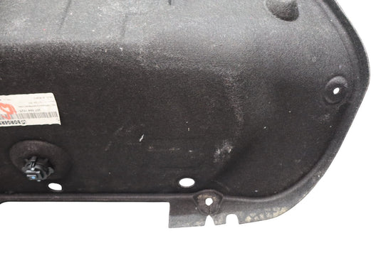 11-17 Mercedes W207 E550 E350 Convertible Rear Trunk Inner Cover Trim Black Oem