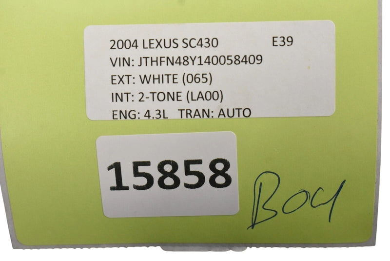 Load image into Gallery viewer, 02-10 Lexus SC430 Front Left Driver Side Audio Sound Tweeter Speaker OEM

