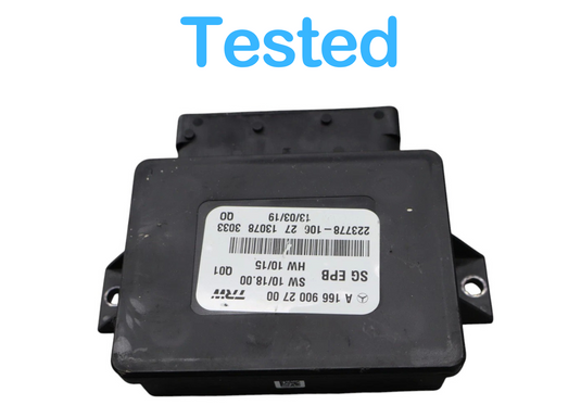 12-16 Mercedes W166 GL450 Hand Parking Brake Control Module Unit 1669002700 Oem